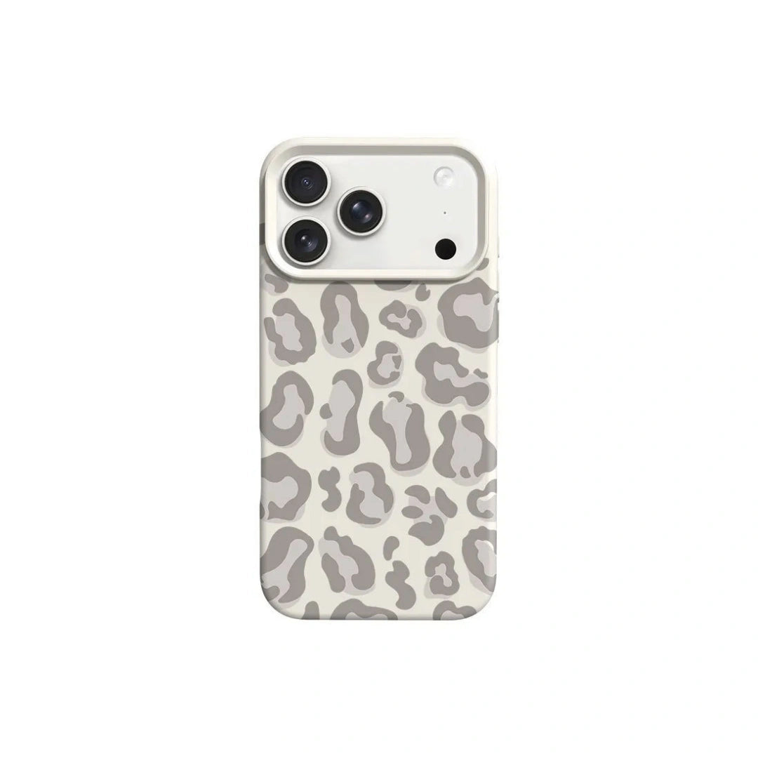 Ameigas Dopamine Leopard Silicone Protective Phone Case