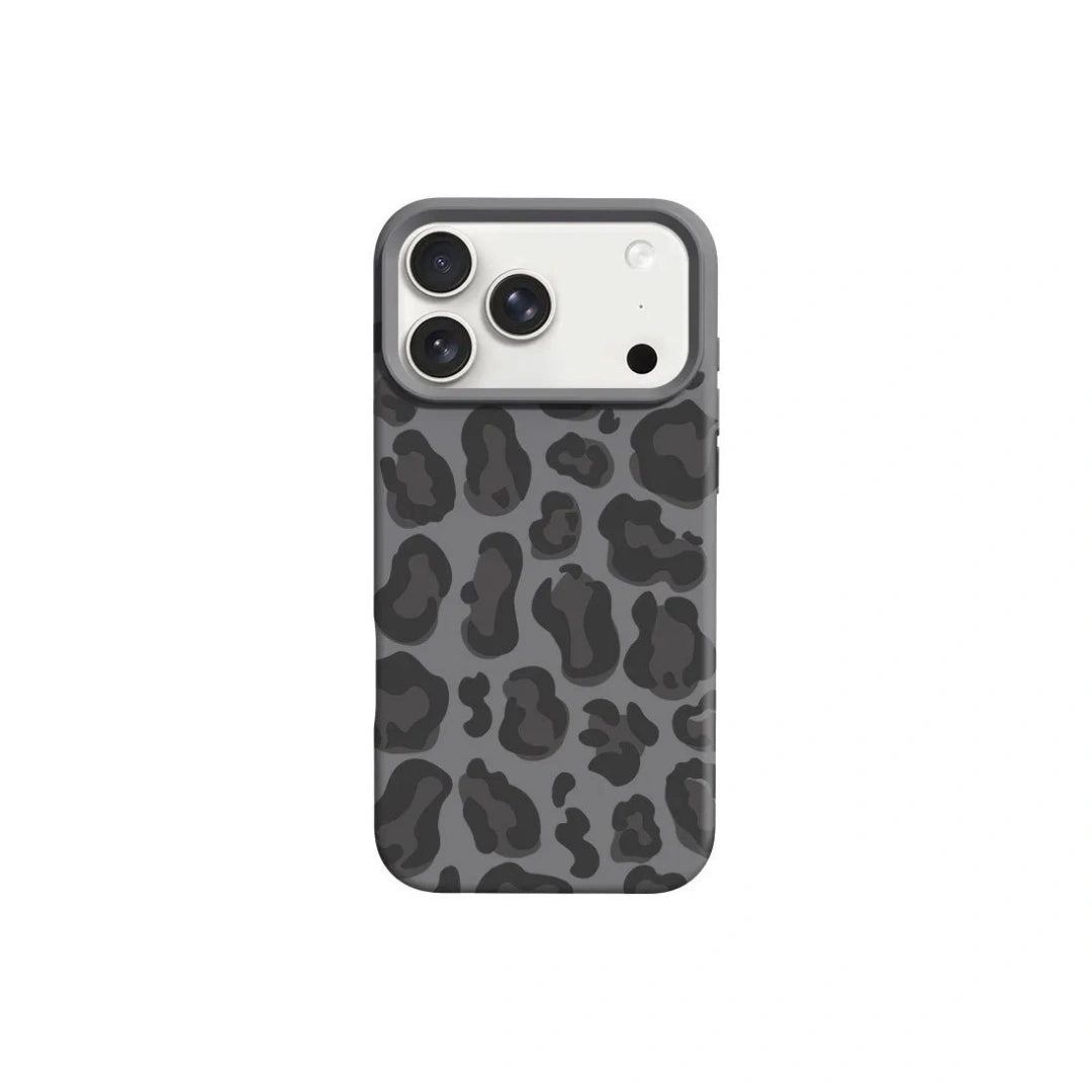 Ameigas Dopamine Leopard Silicone Protective Phone Case