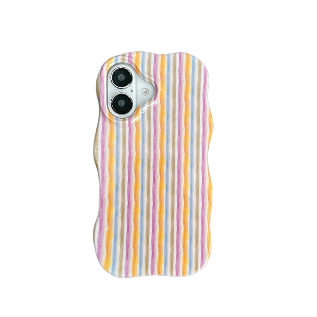 Ameigas Dual-Tone Stripe Case — Minimal INS Film Shell Design