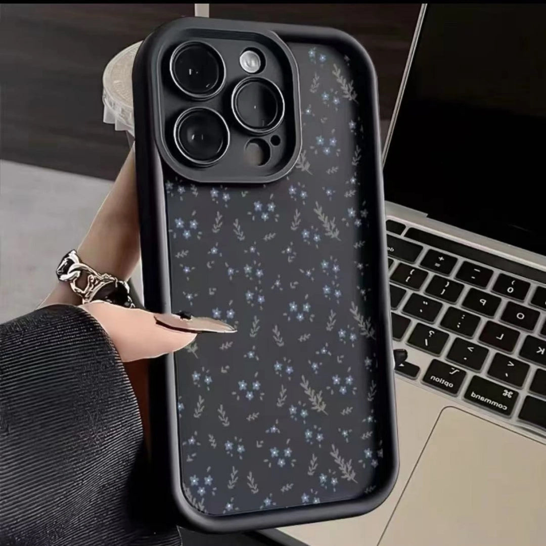 Ameigas Floral Star TPU Shockproof iPhone Case for iPhone 17 Pro Max