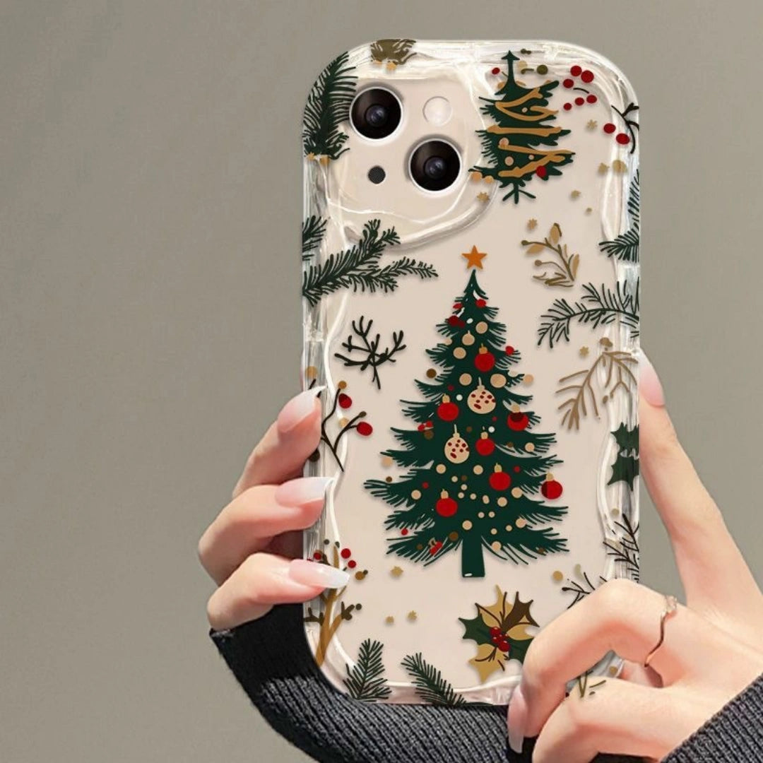 Ameigas Full Christmas Tree Soft Protective Phone Case