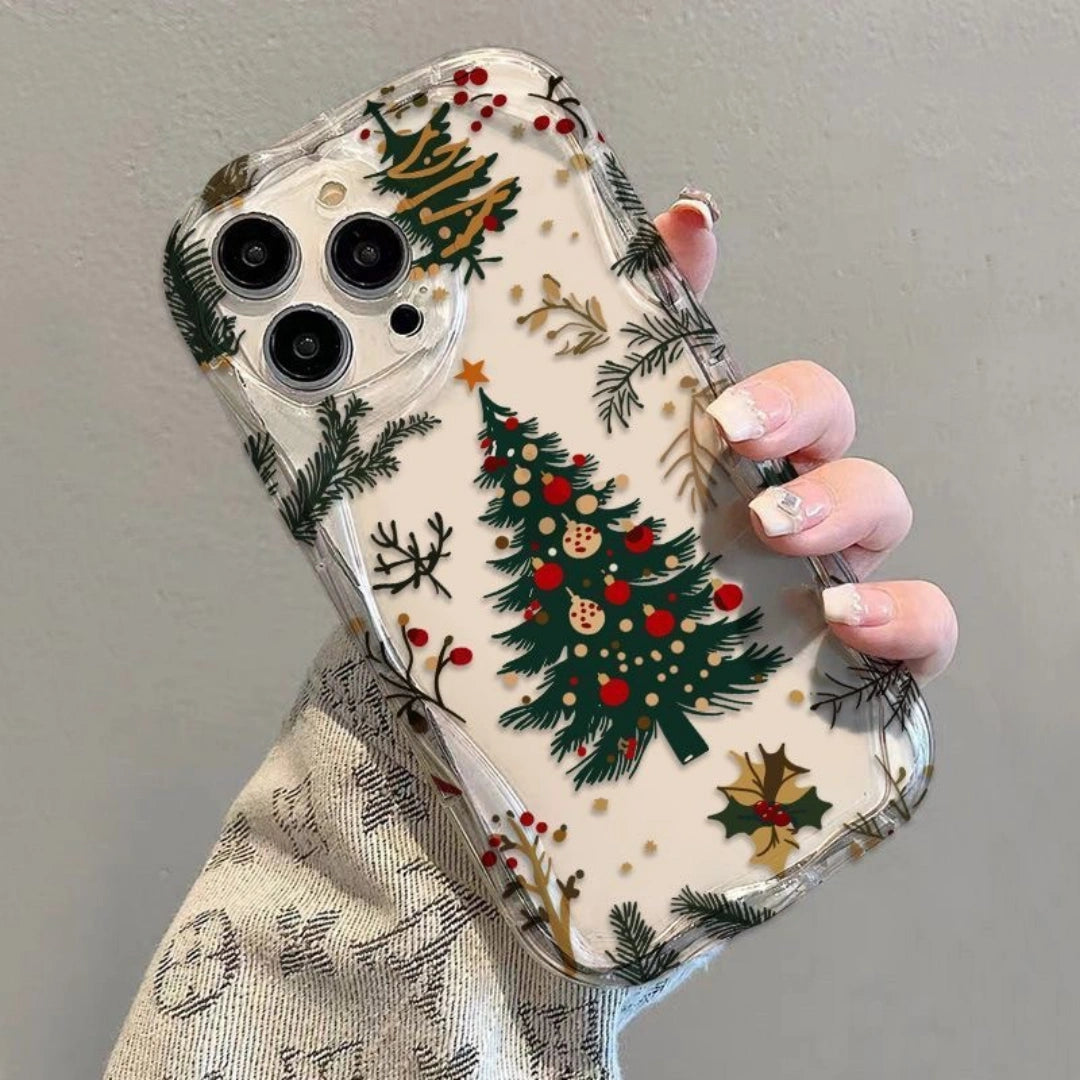 Ameigas Full Christmas Tree Soft Protective Phone Case