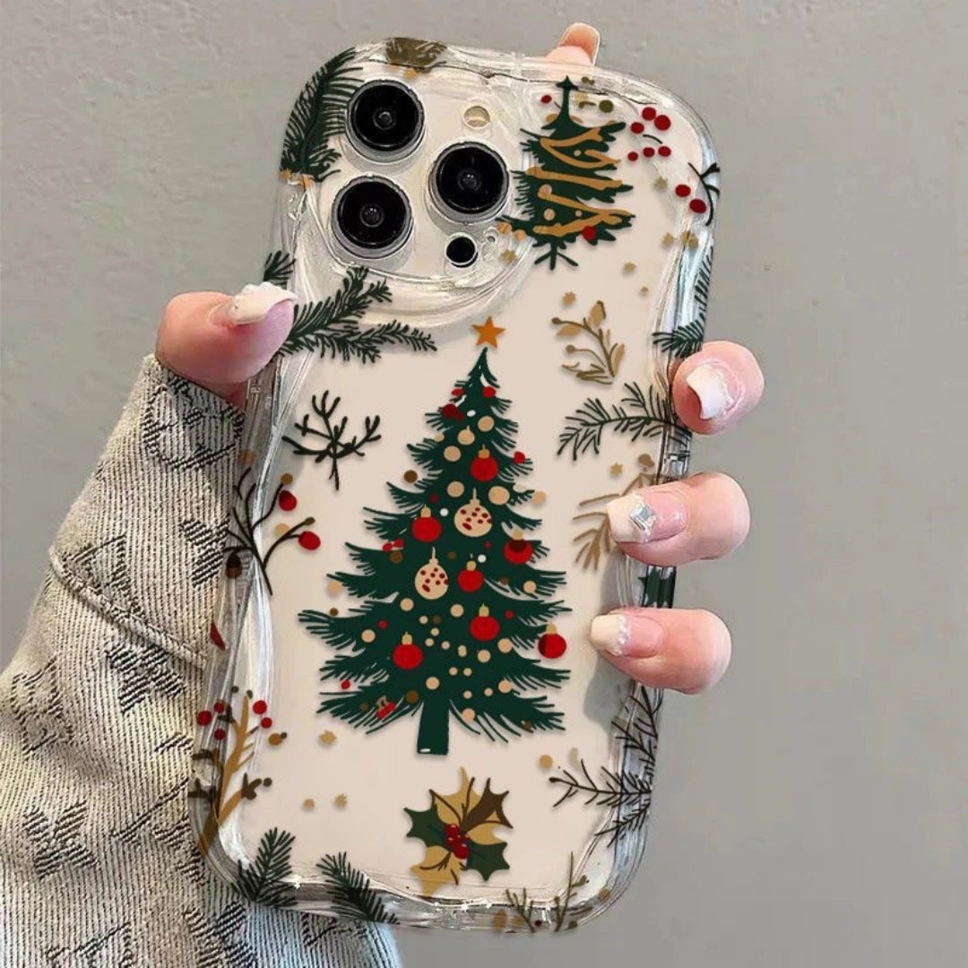 Ameigas Full Christmas Tree Soft Protective Phone Case