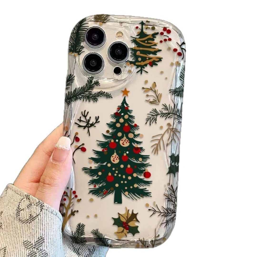 Ameigas Full Christmas Tree Soft Protective Phone Case