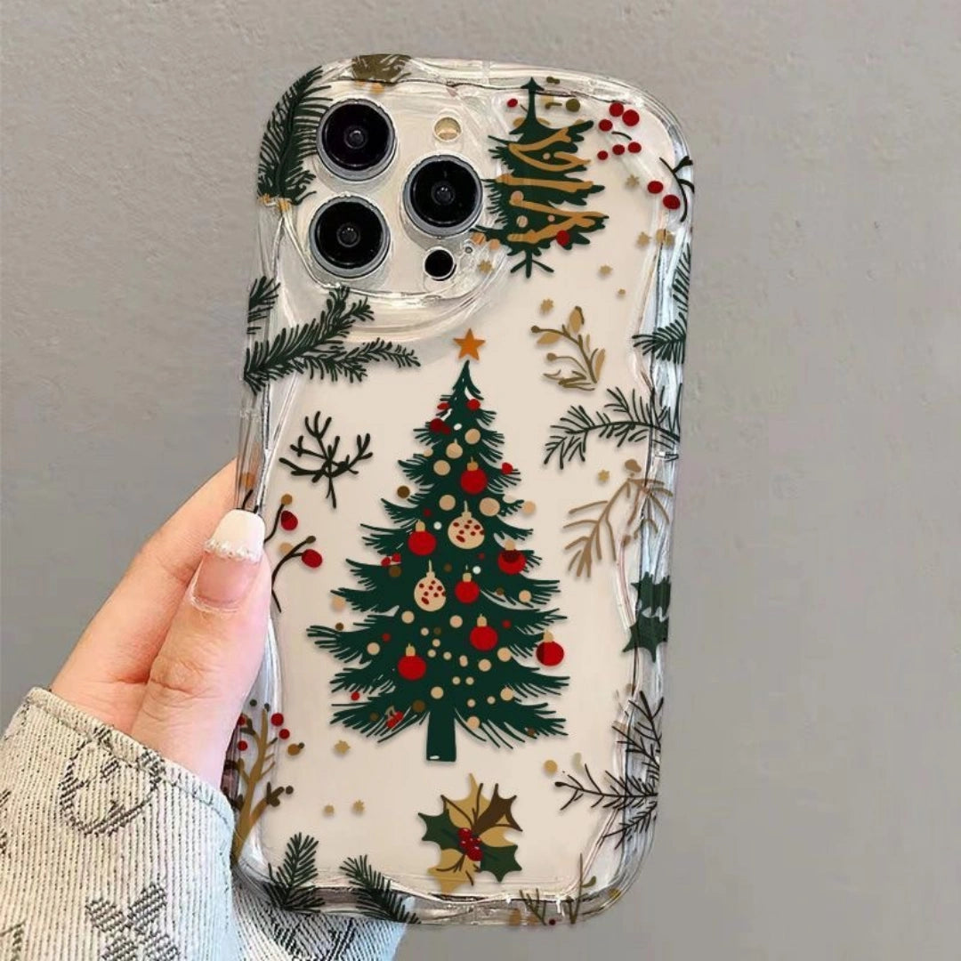 Ameigas Full Christmas Tree Soft Protective Phone Case
