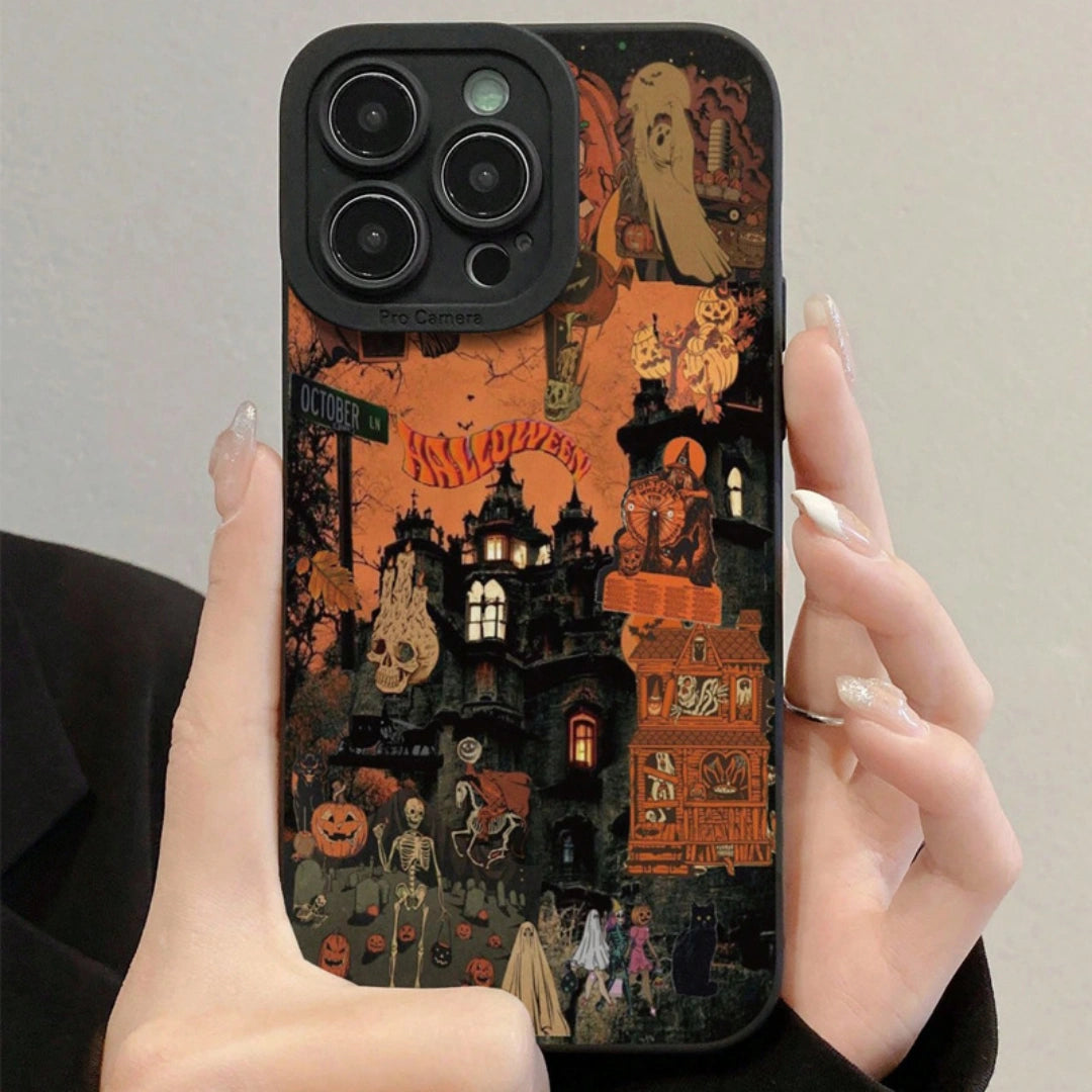 Ameigas Halloween Ghost & Monster TPU Matte iPhone Case for iPhone