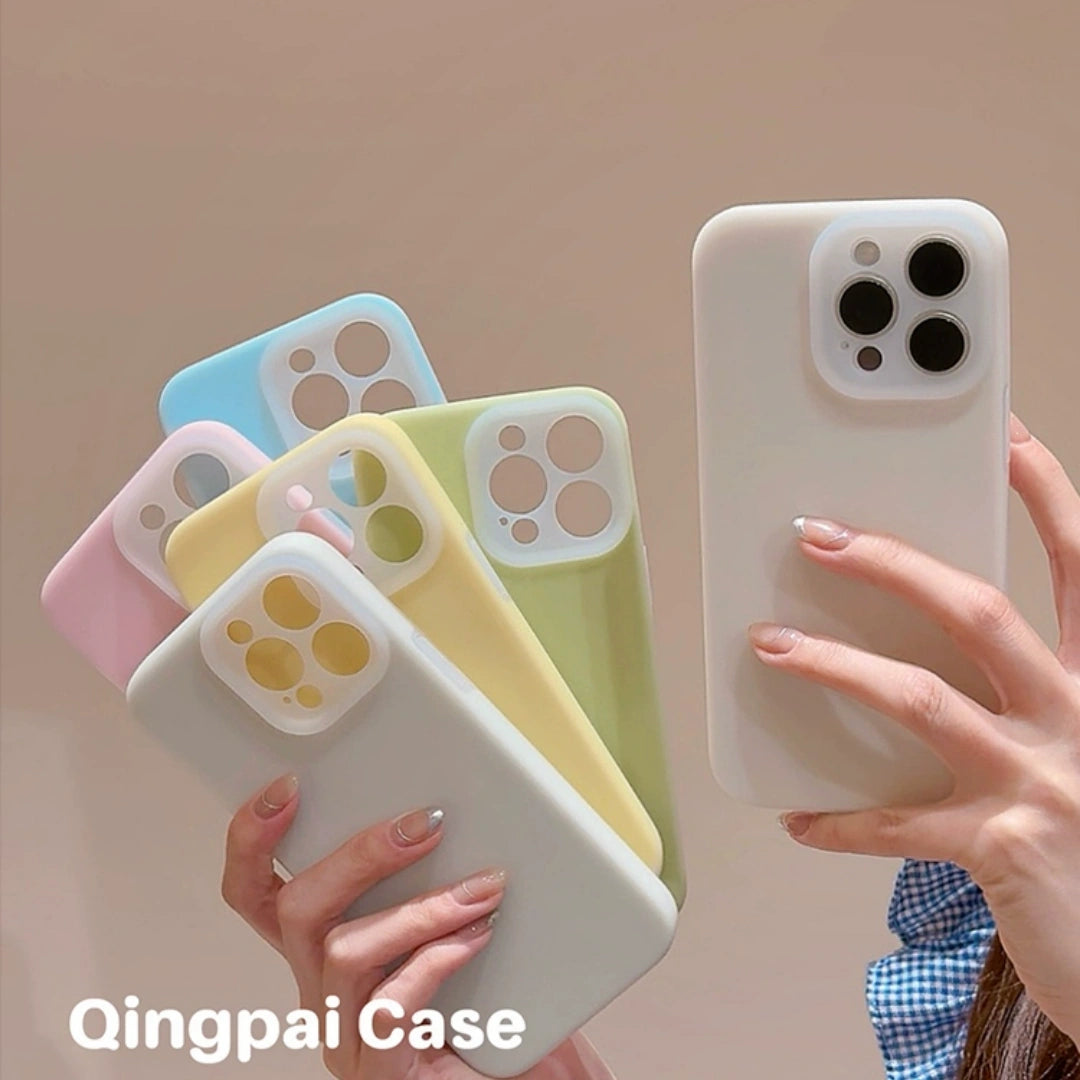 Ameigas Jelly Silicone iPhone  Case – Slim, Soft, Full Protection, Minimalist Design