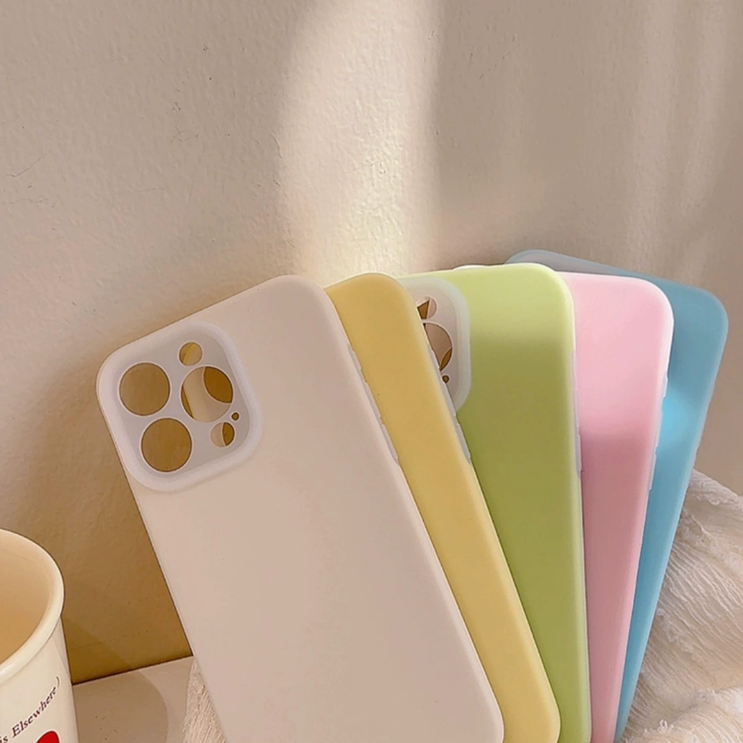 Ameigas Jelly Silicone iPhone  Case – Slim, Soft, Full Protection, Minimalist Design