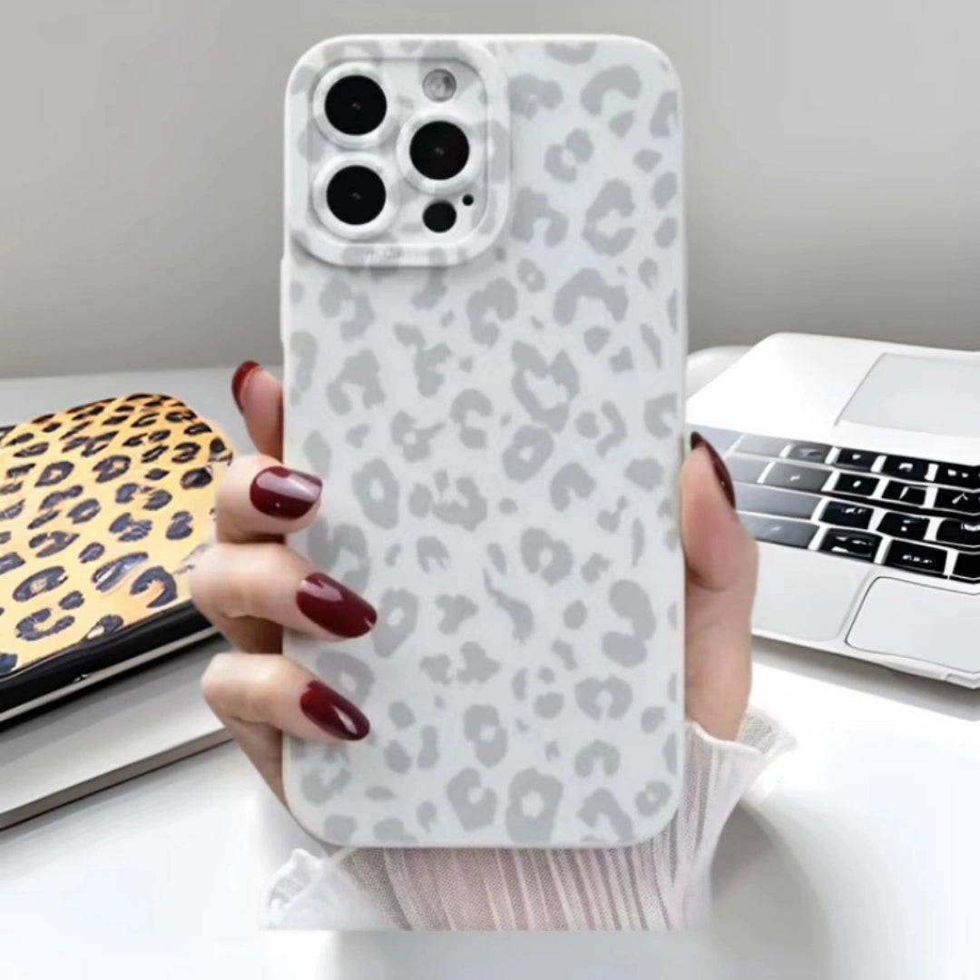 Ameigas Leopard Print TPU iPhone Case for iPhone 17 Pro Max