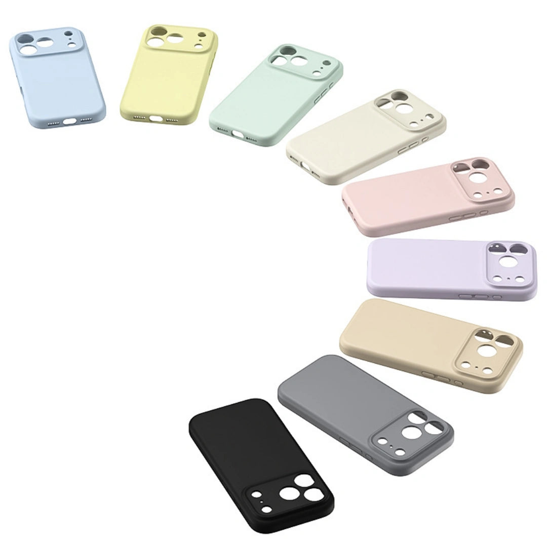 Ameigas Magnetic Liquid Silicone iPhone 17 Pro Max Case – Shockproof, Slim, Full Camera Protection