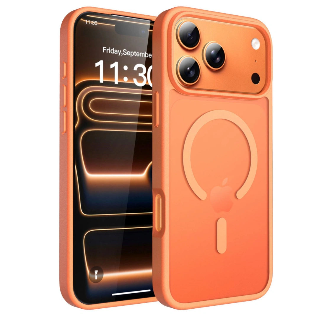 Ameigas Magnetic Matte Armor Phone Case