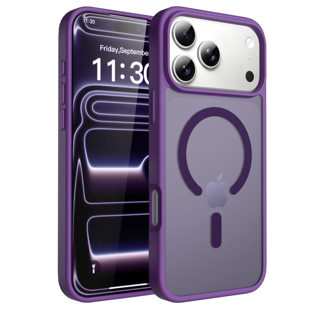 Ameigas Magnetic Matte Armor Phone Case