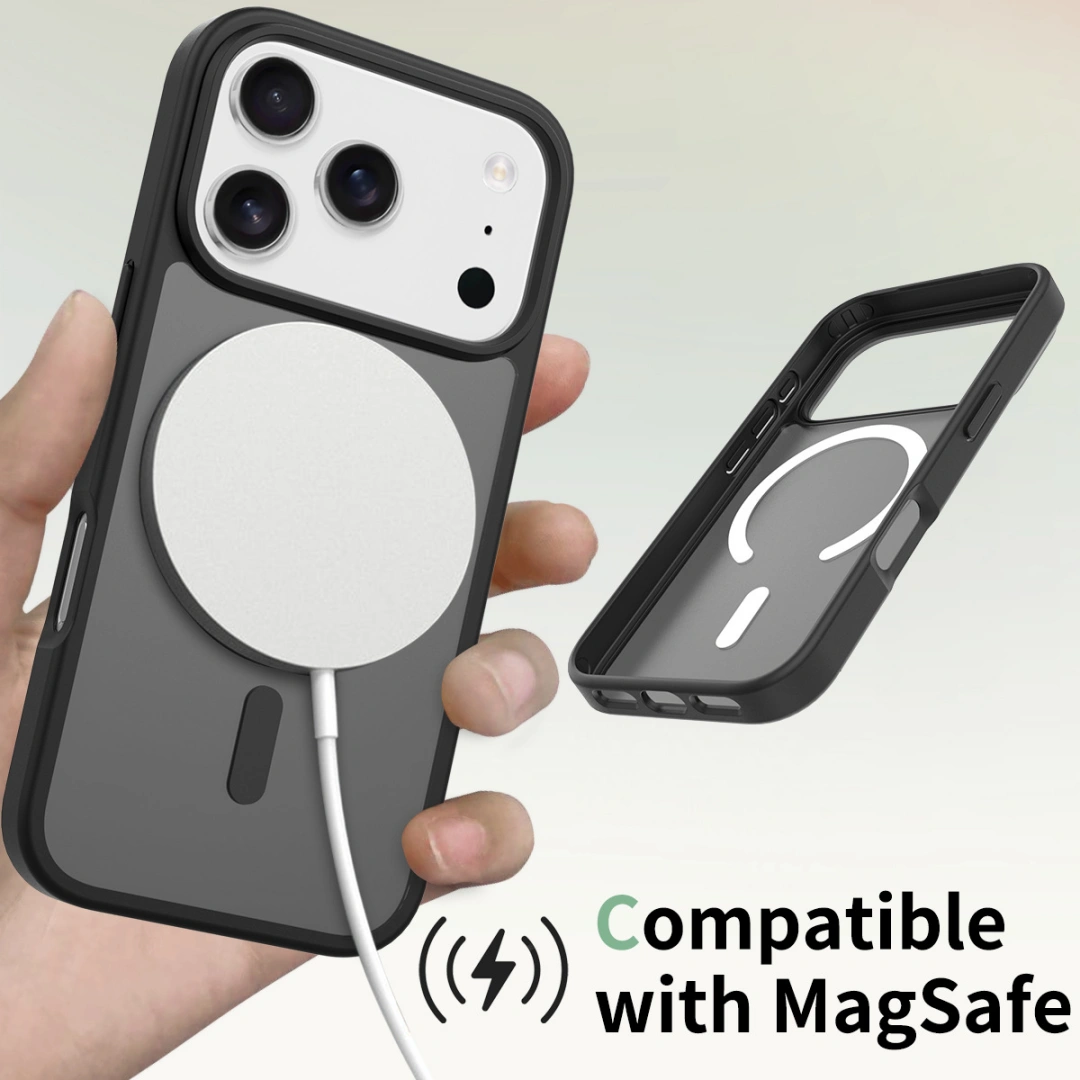 Ameigas Magnetic Matte Armor Phone Case