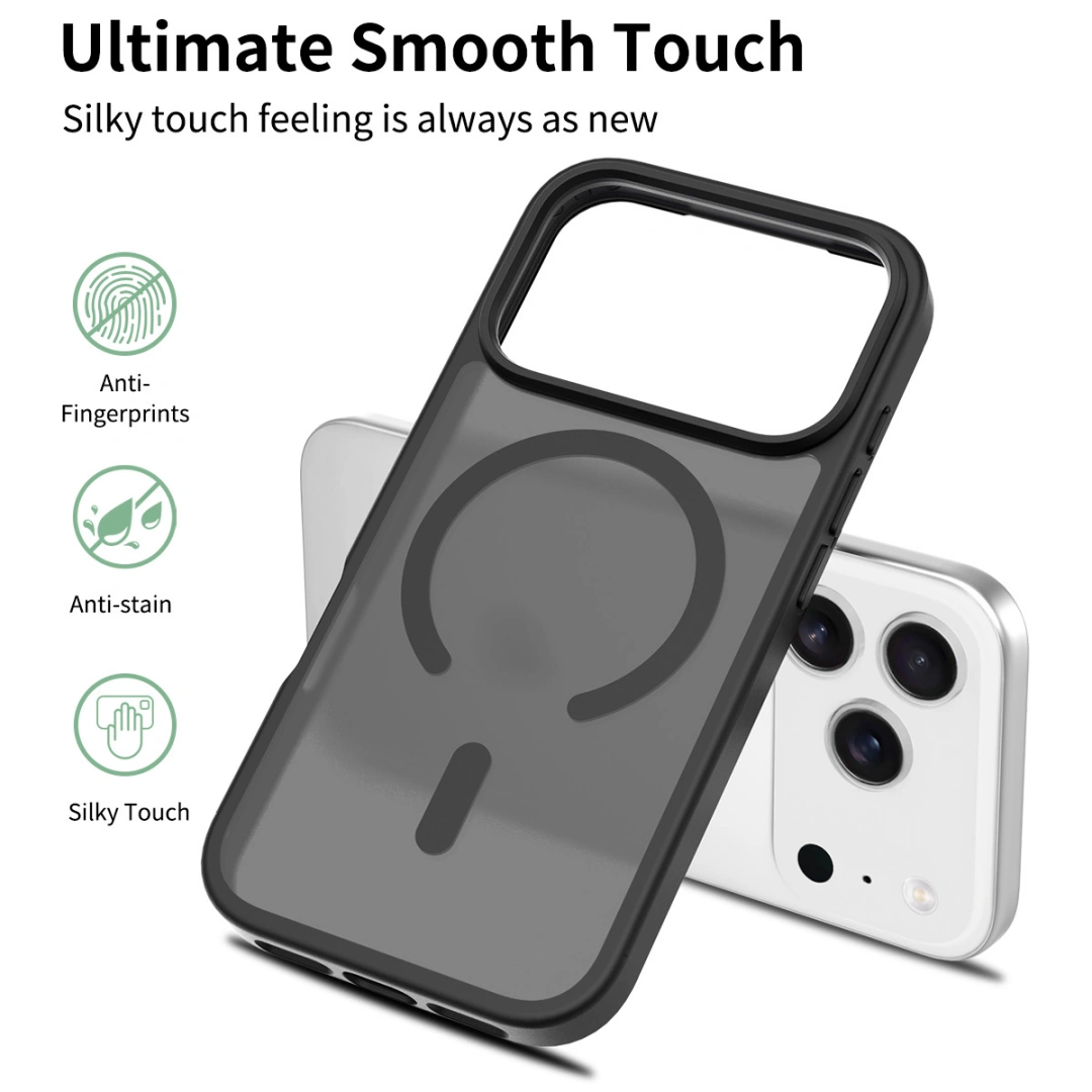 Ameigas Magnetic Matte Armor Phone Case