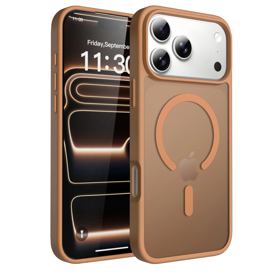 Ameigas Magnetic Matte Armor Phone Case