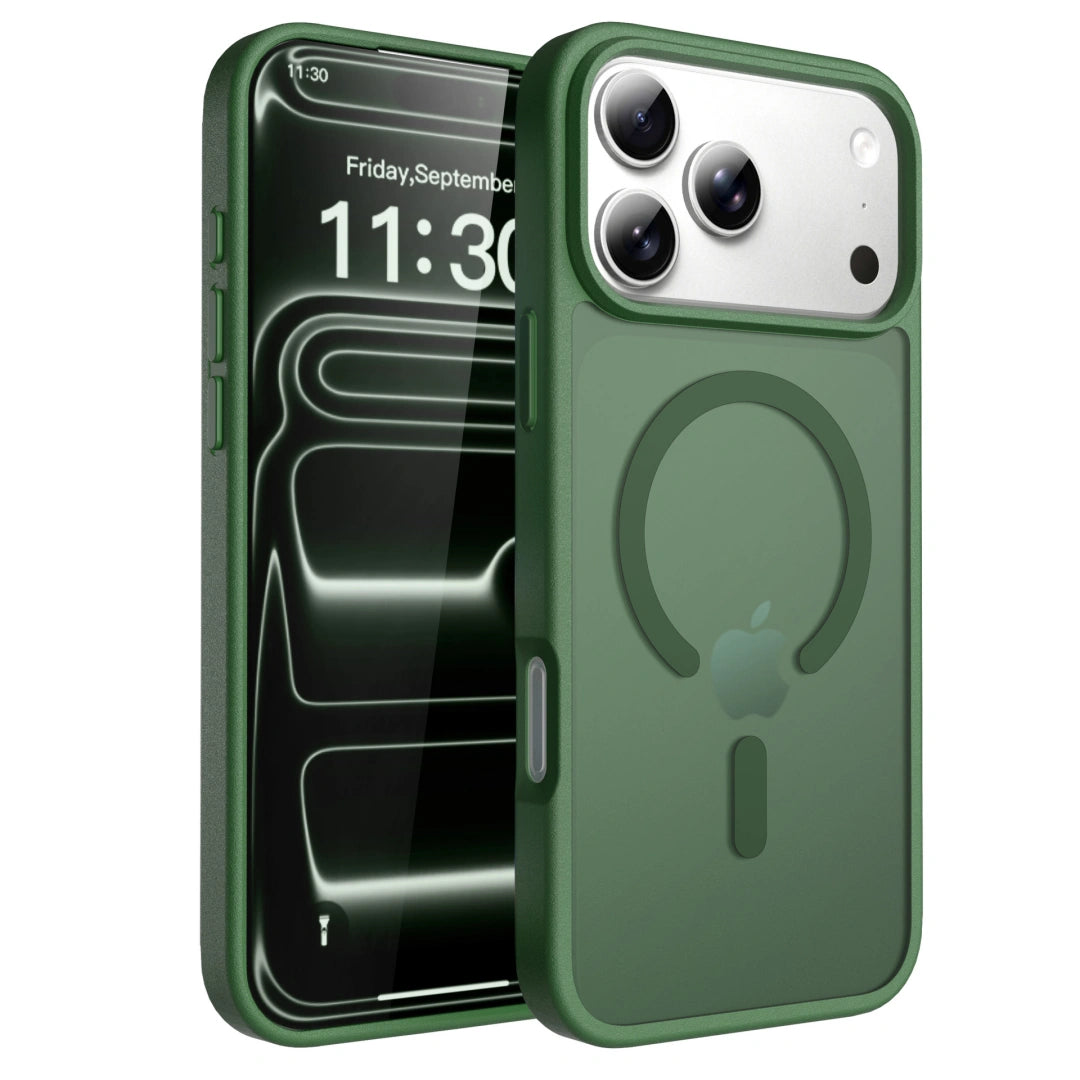 Ameigas Magnetic Matte Armor Phone Case
