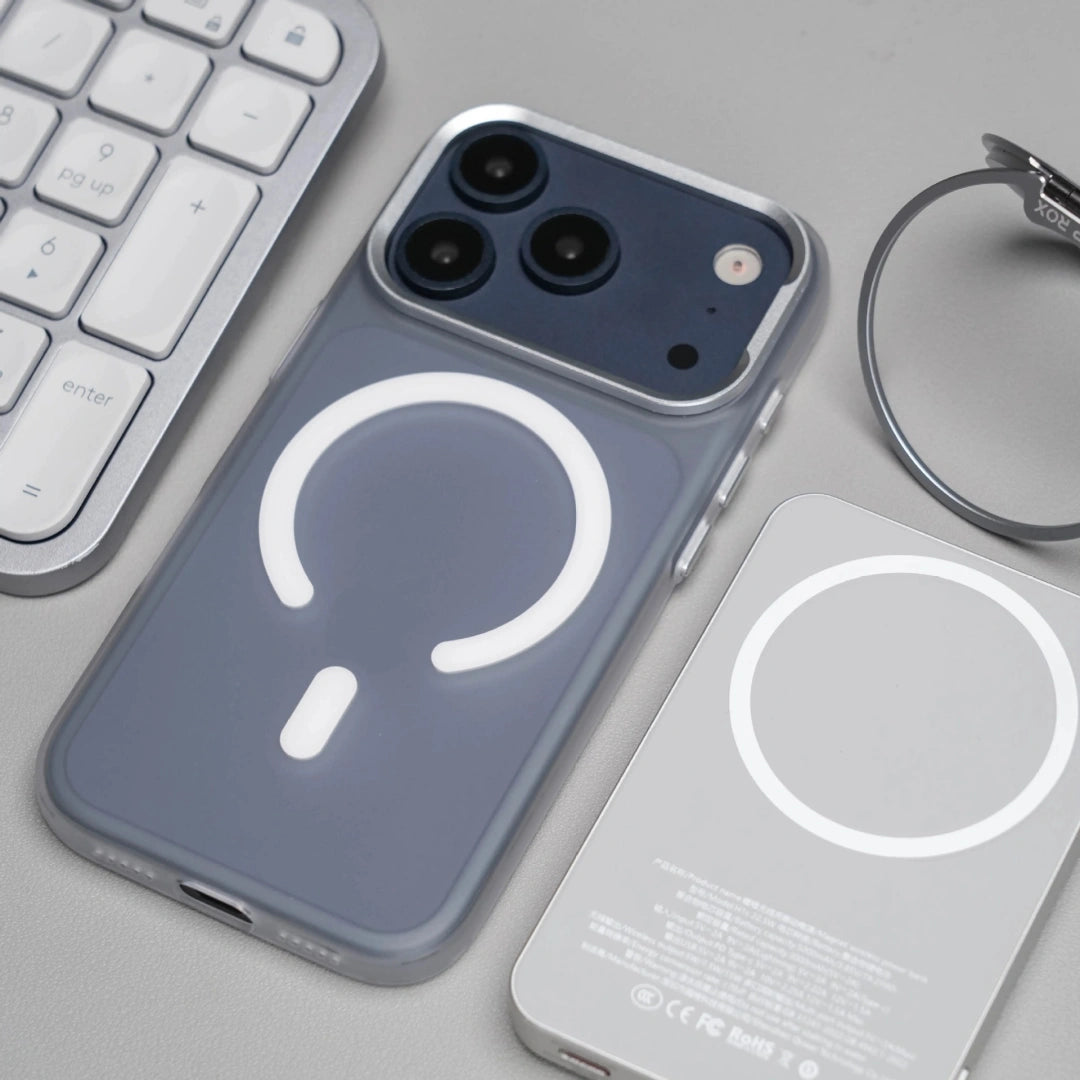 Ameigas Magnetic Matte Shield Case — Military-Grade Protection