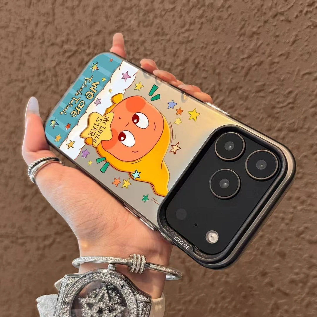 Ameigas Star People Electroplated iPhone Case for iPhone 17 Pro Max