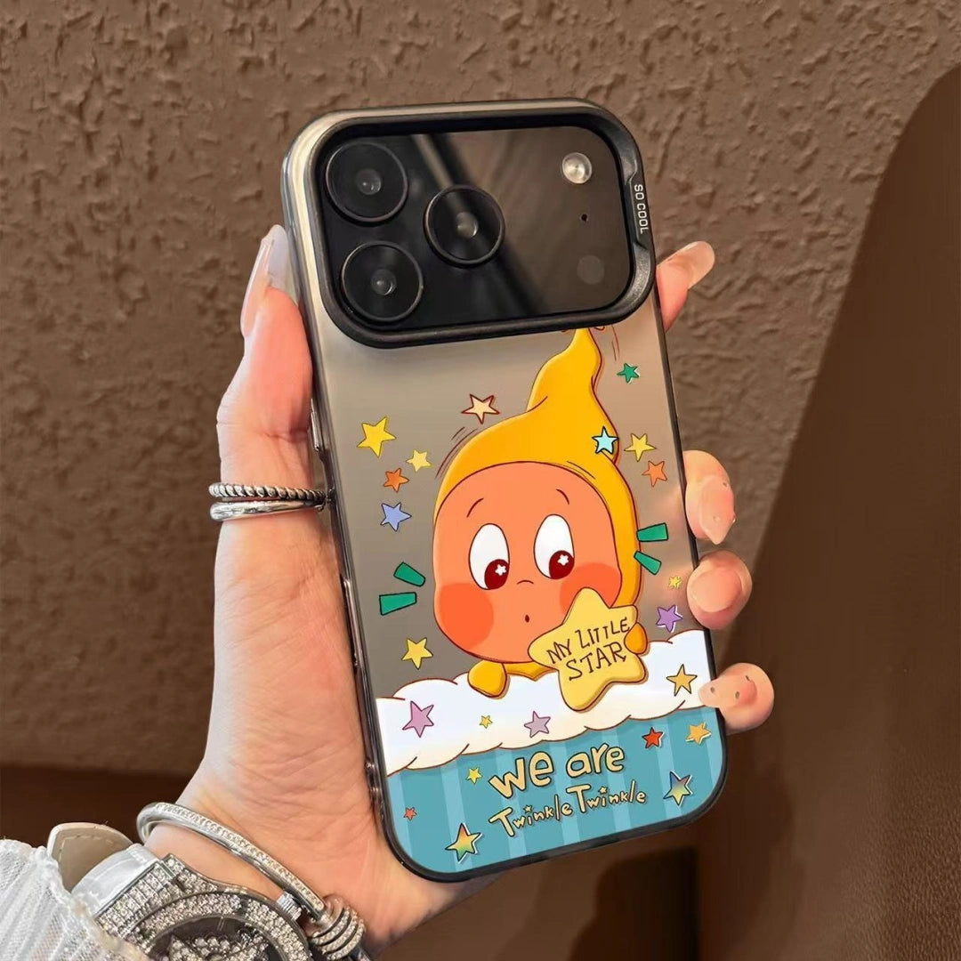 Ameigas Star People Electroplated iPhone Case for iPhone 17 Pro Max