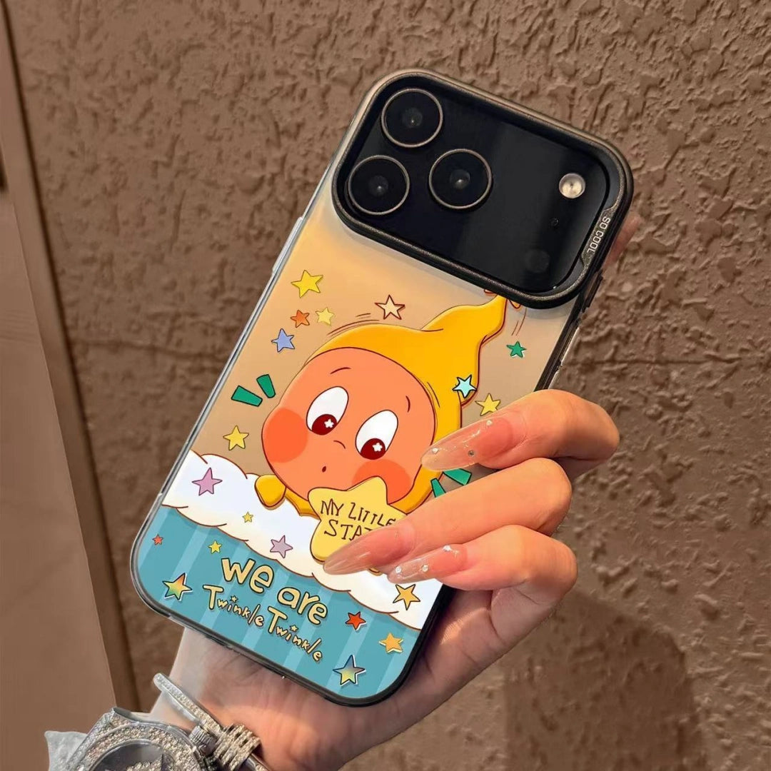 Ameigas Star People Electroplated iPhone Case for iPhone 17 Pro Max