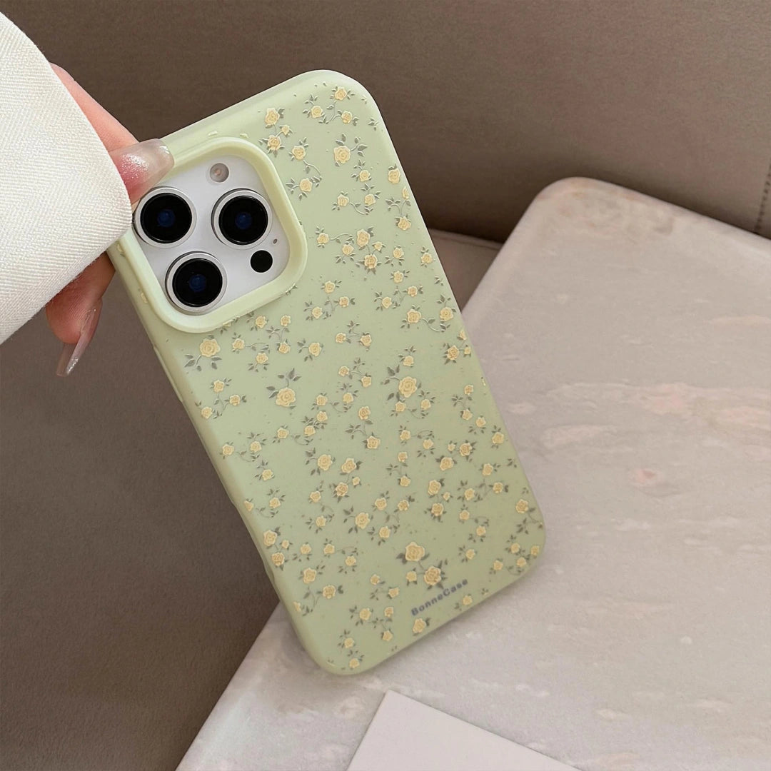 Ameigas Summer Floral Case — Soft TPU Aesthetic Protection