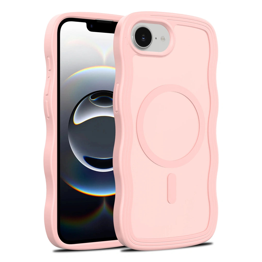 Ameigas Wave Texture Magnetic Case — Smooth Matte Protective Cover