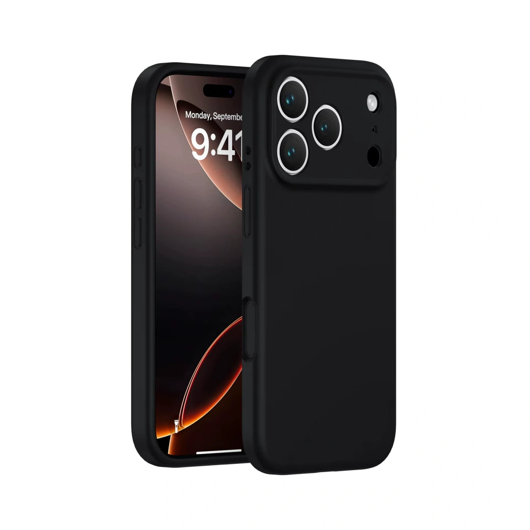 Ameigas Magnetic Liquid Silicone iPhone 17 Pro Max Case – Shockproof, Slim, Full Camera Protection