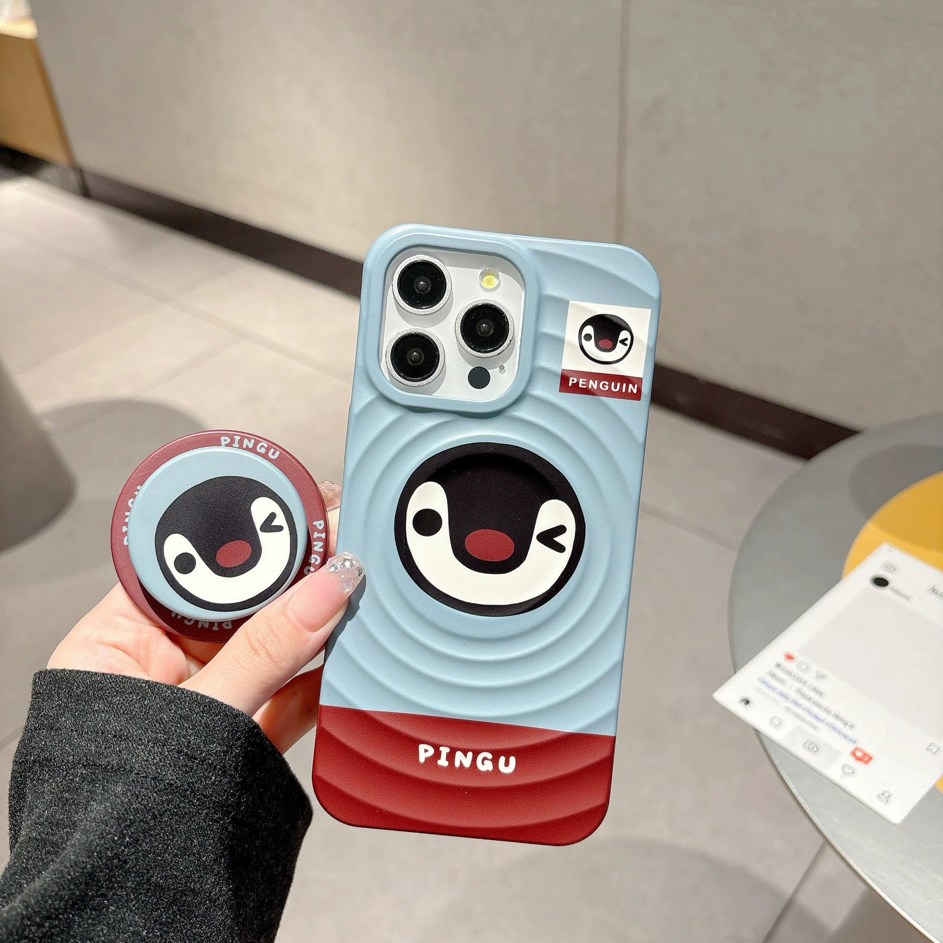 Ameigas Minimalist West Highland Dog iPhone Case – Protective TPU Back for iPhone