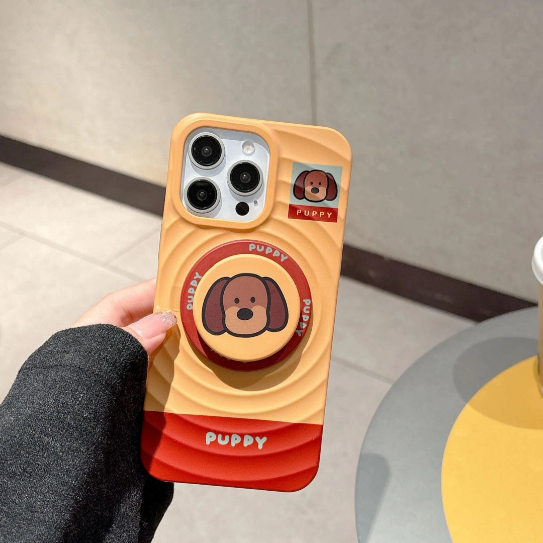 Ameigas Minimalist West Highland Dog iPhone Case – Protective TPU Back for iPhone