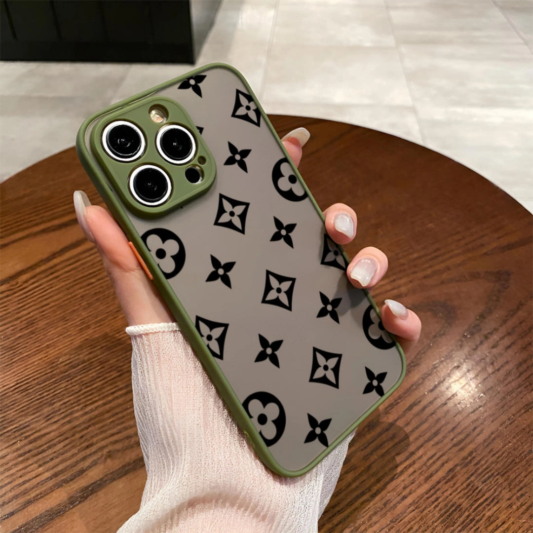 Ameigas Minimalist Matte Star Corner Full-Cover Case