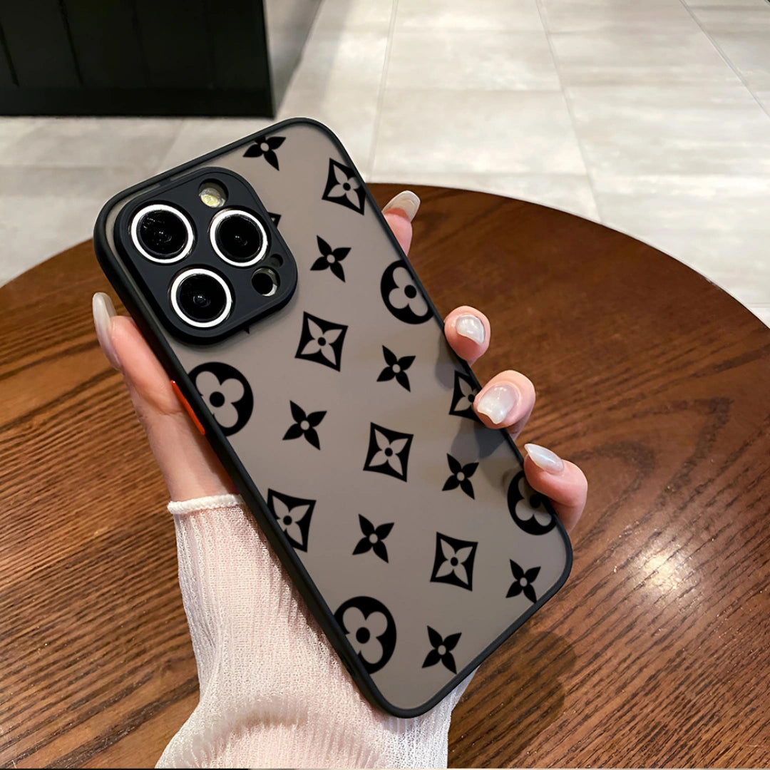 Ameigas Minimalist Matte Star Corner Full-Cover Case