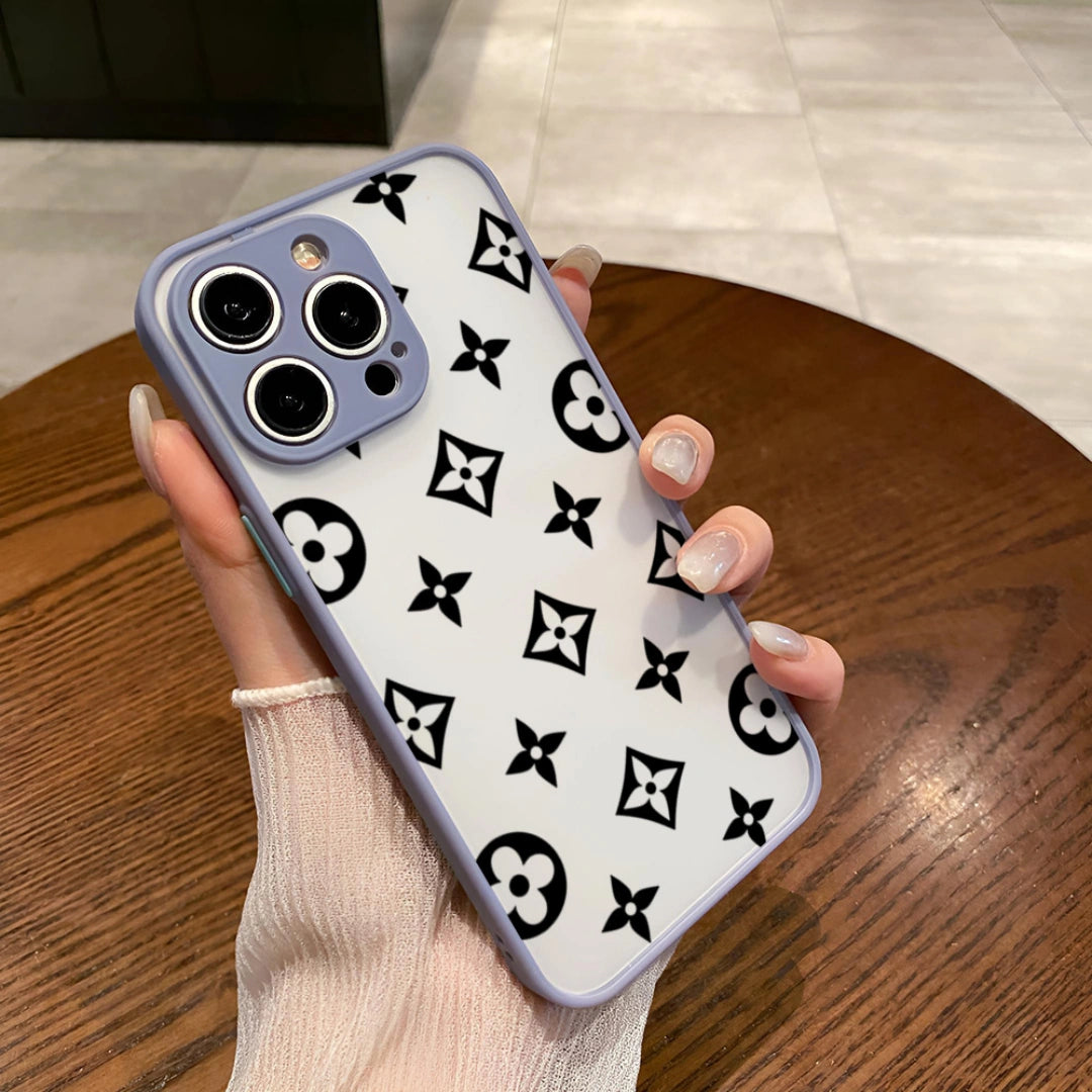 Ameigas Minimalist Matte Star Corner Full-Cover Case