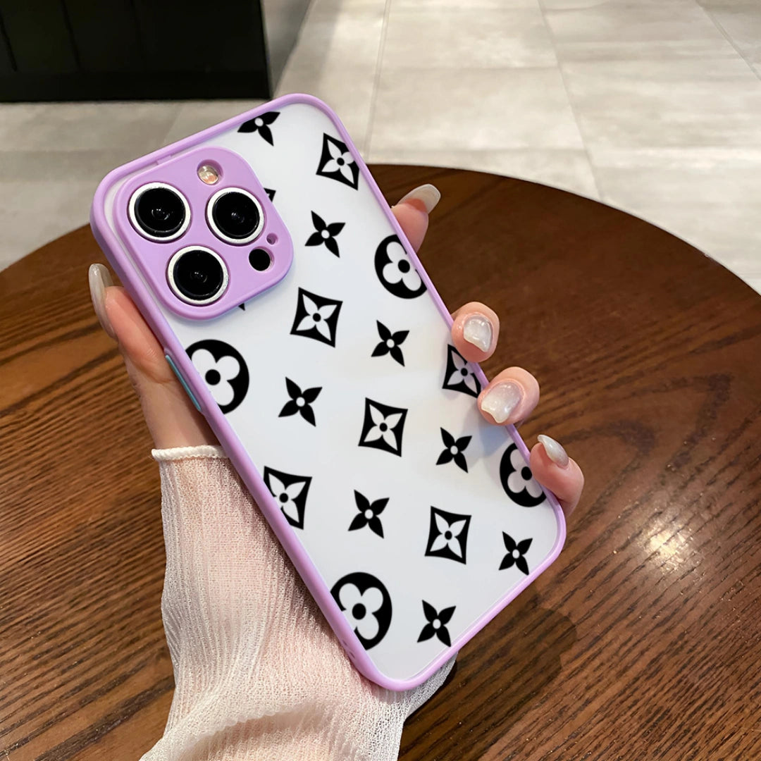 Ameigas Minimalist Matte Star Corner Full-Cover Case