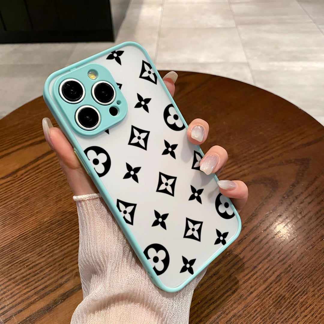 Ameigas Minimalist Matte Star Corner Full-Cover Case