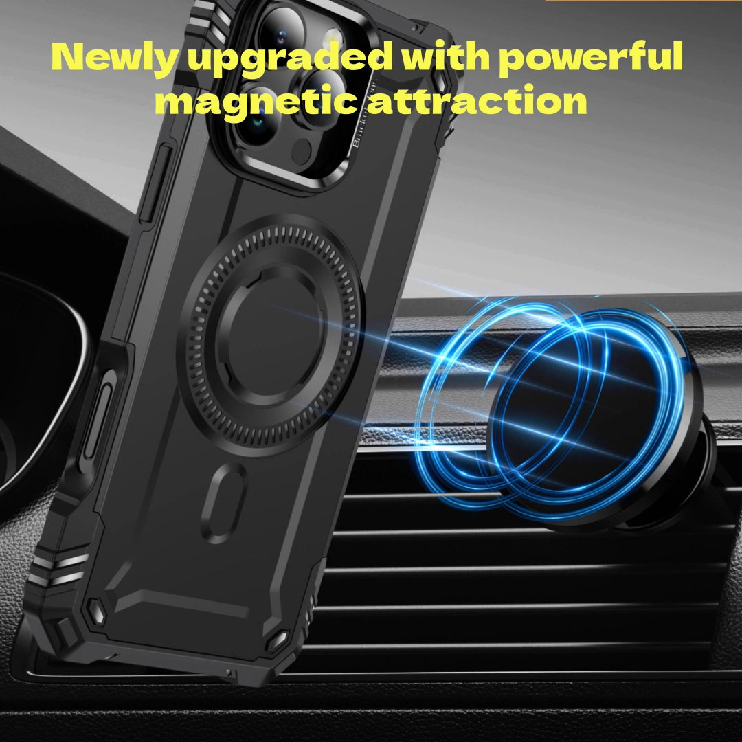 Ameigas Armor Magnetic Stand Case — Rugged Military-Grade Protection