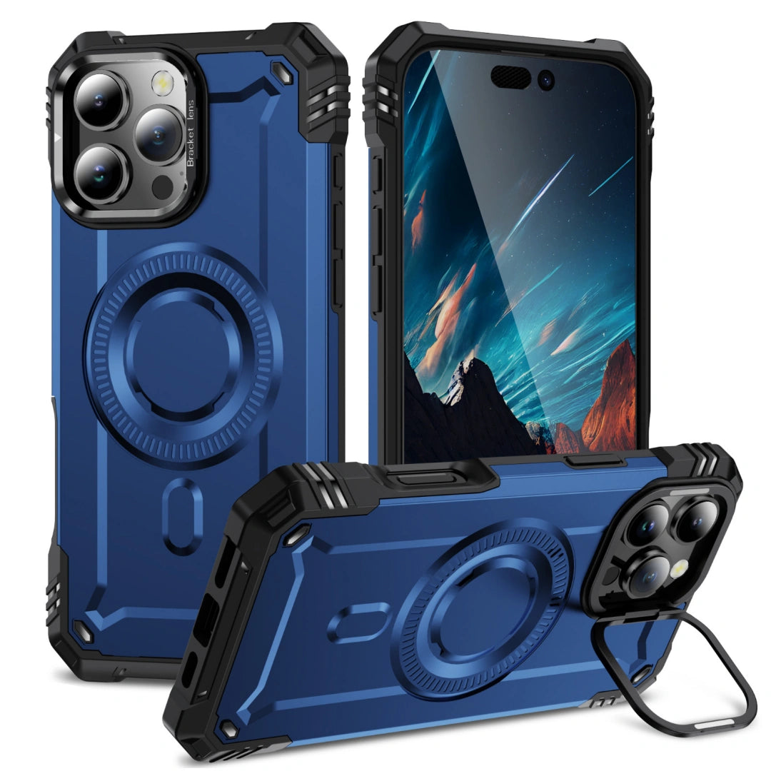 Ameigas Armor Magnetic Stand Case — Rugged Military-Grade Protection