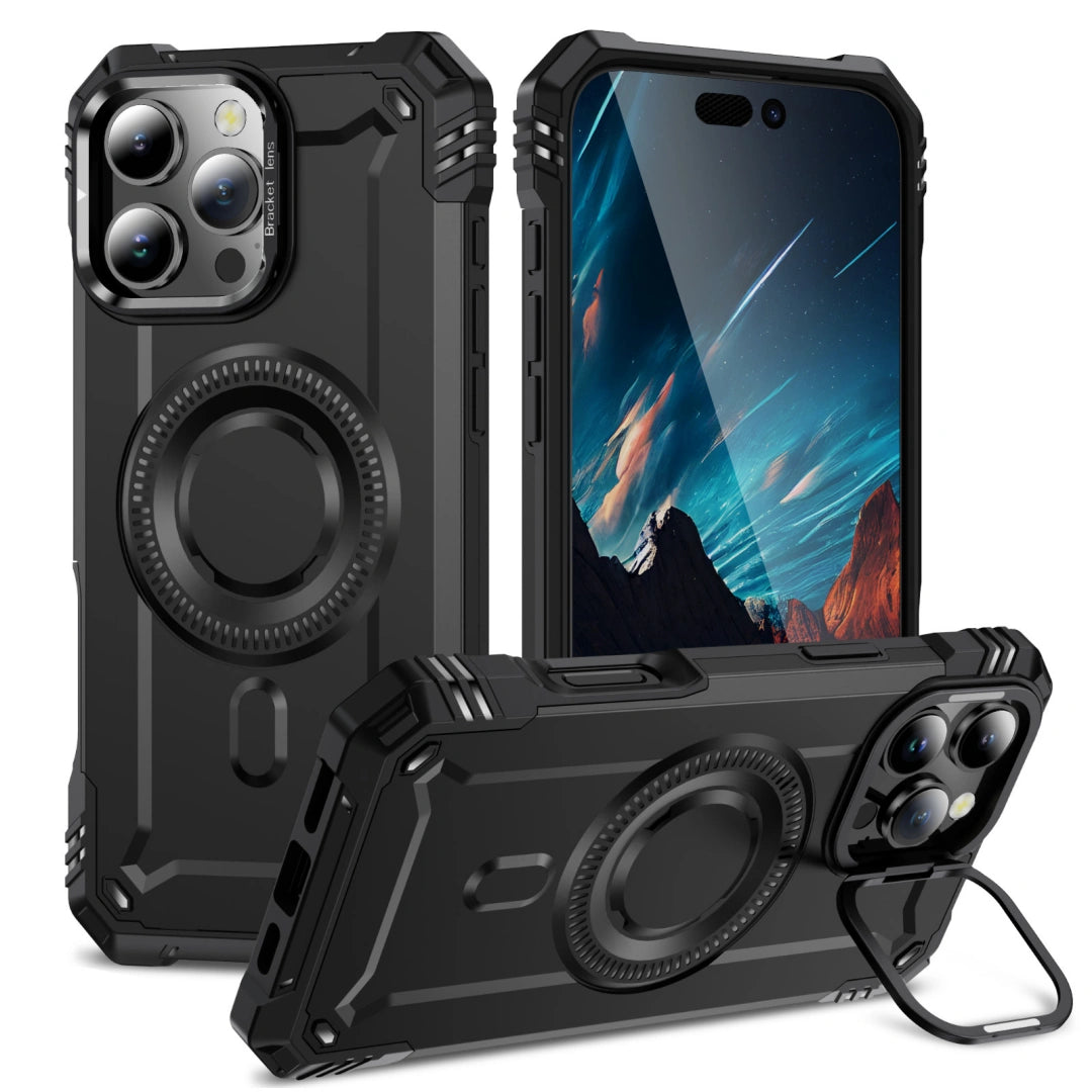 Ameigas Armor Magnetic Stand Case — Rugged Military-Grade Protection