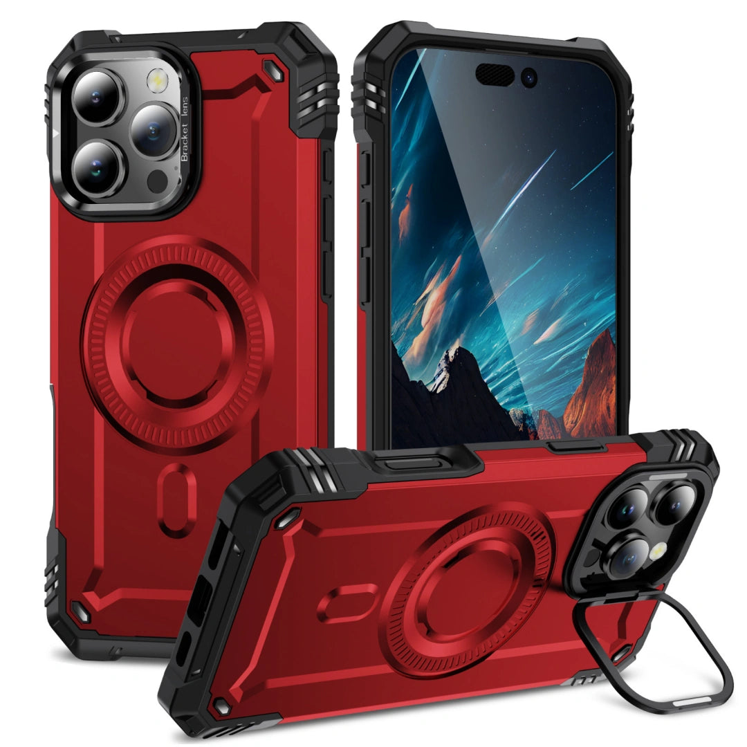Ameigas Armor Magnetic Stand Case — Rugged Military-Grade Protection