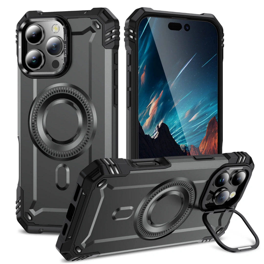 Ameigas Armor Magnetic Stand Case — Rugged Military-Grade Protection