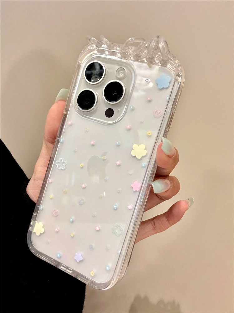 Ameigas Spring Meadow Case - Floral Cat with Notepad Flip Cover