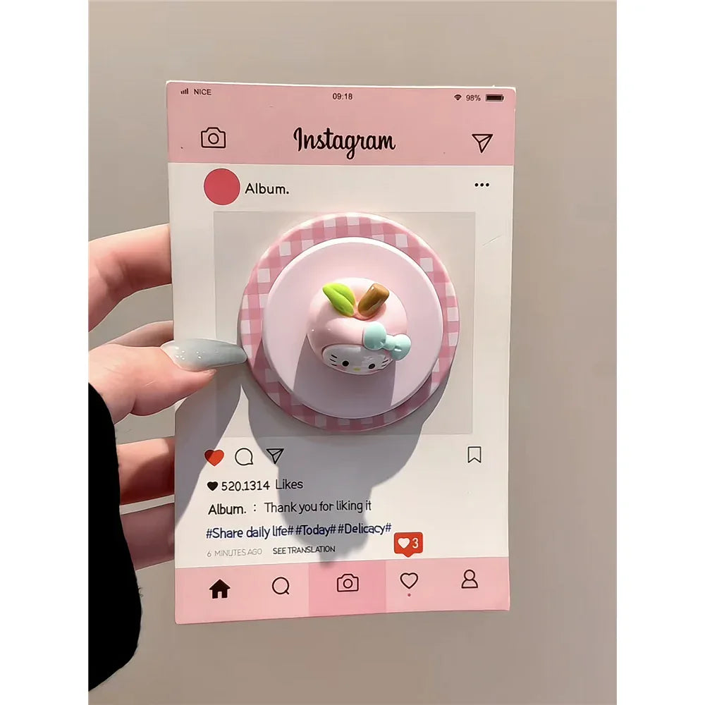 Ameigas Crinkle Pink Case - Apple & Kitten 2-in-1 MagSafe Cover - Ameigas