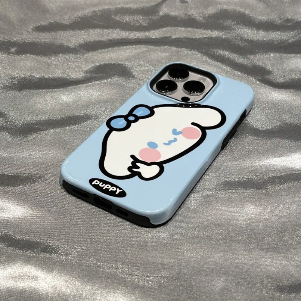 Ameigas Creative Couple Cartoon Protective Phone Case - Ameigas