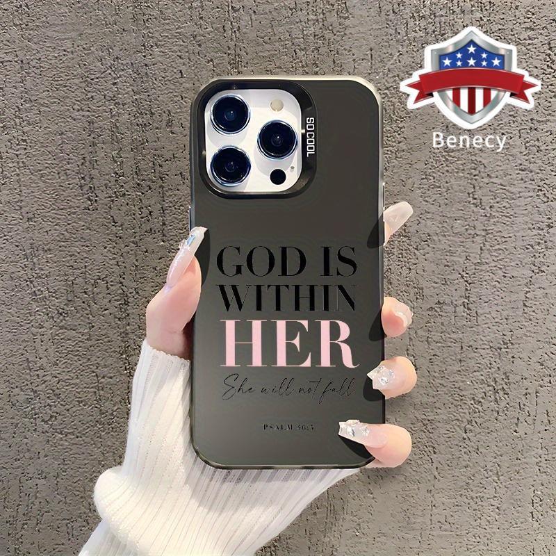 Ameigas Bible Psalms Quote Protective Phone Case - Ameigas