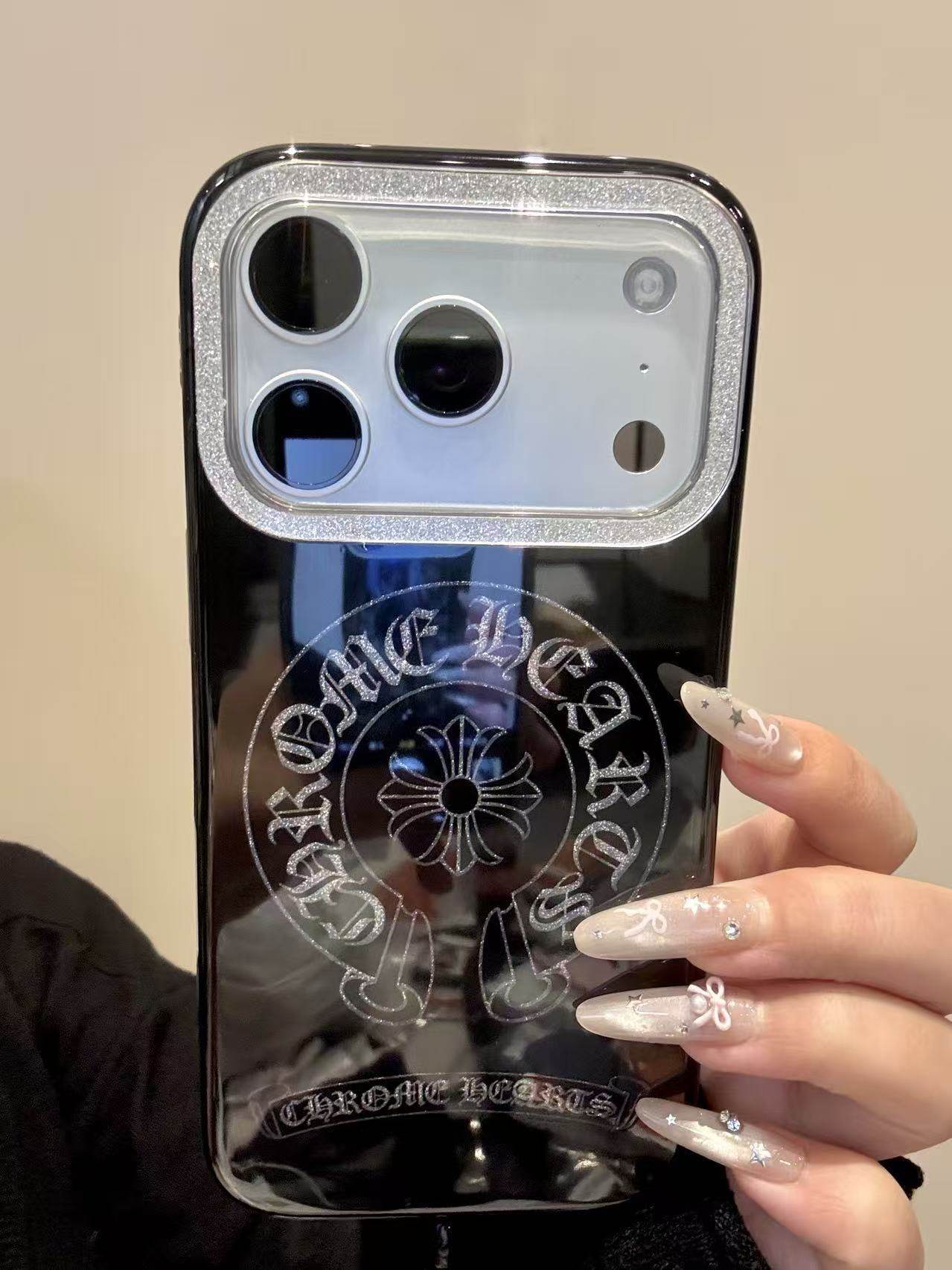 Ameigas Glitter Cross Luxe Phone Case