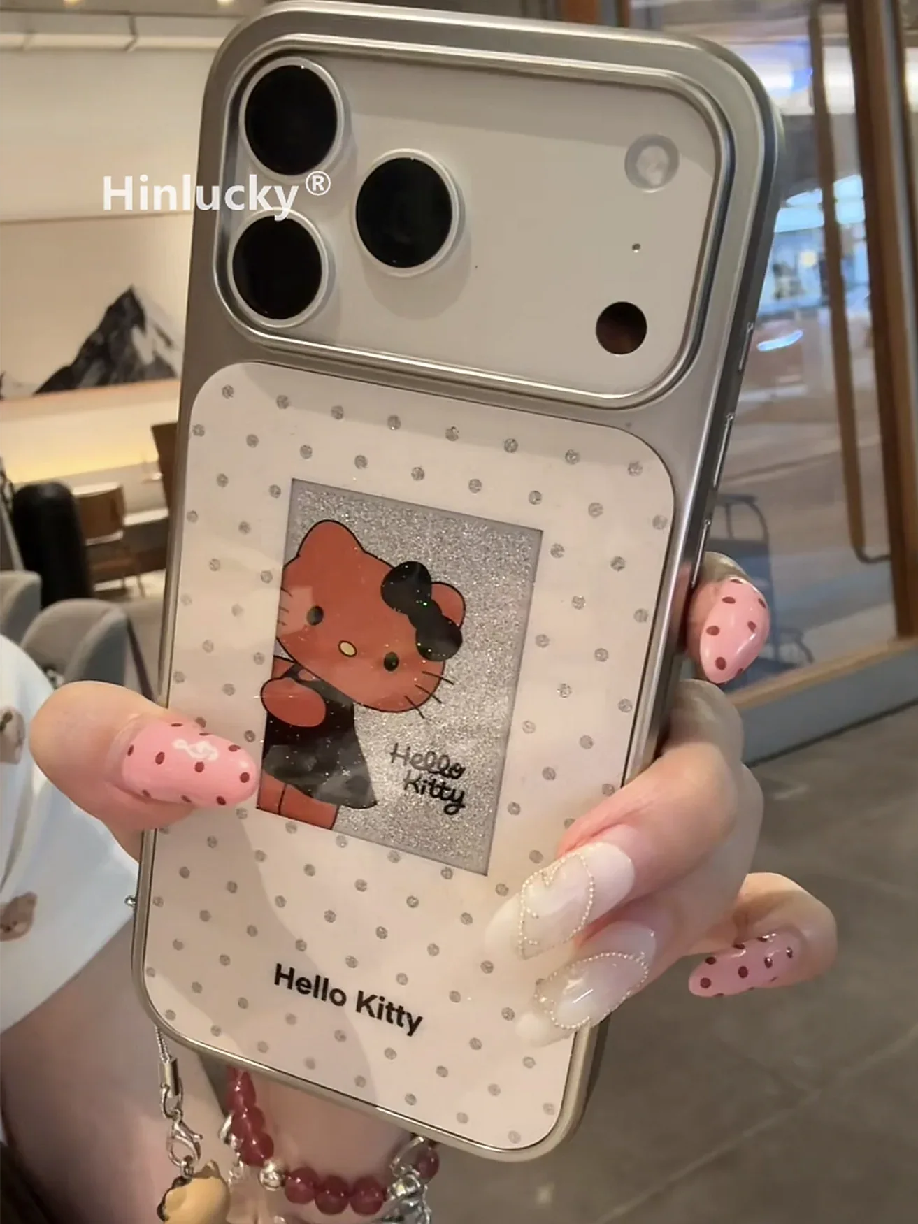 Ameigas Cute Polka Dot Cat Phone Case - Ameigas