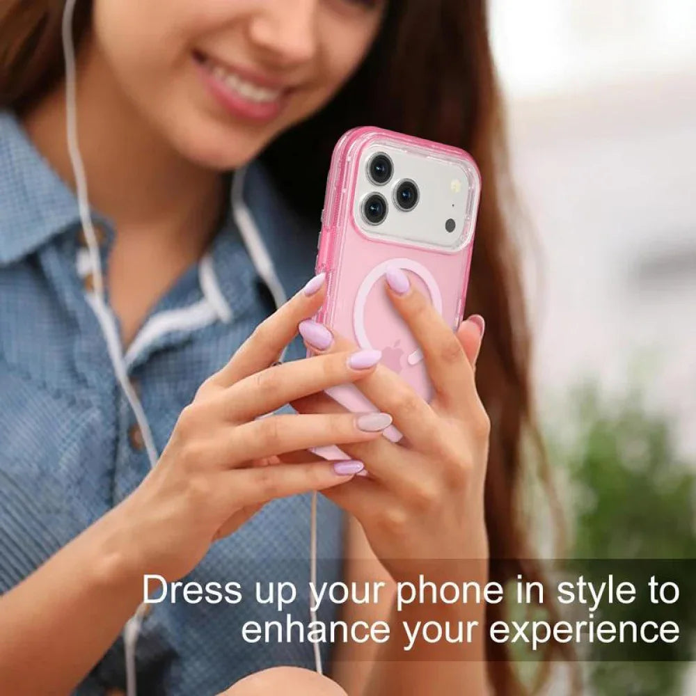 Ameigas 3-Layer Magnetic Defender Phone Case with MagSafe Stand - Ameigas