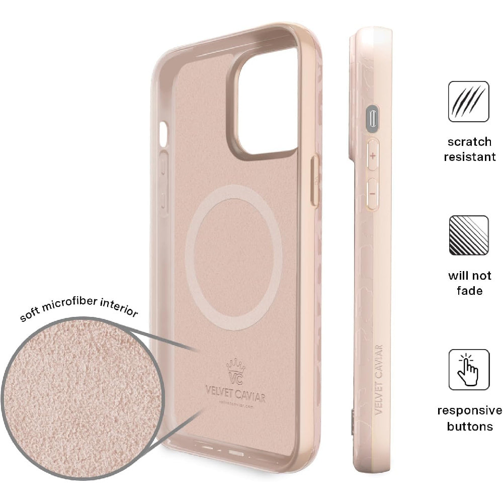 Ameigas Leopard Cheetah Print MagSafe Protective Phone Case