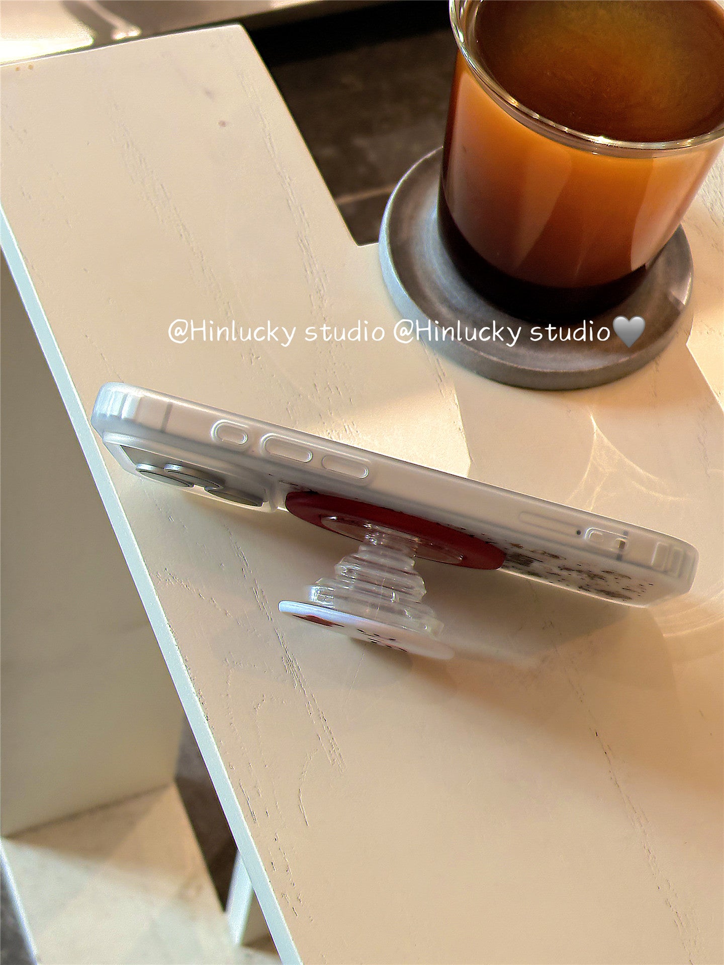 Ameigas Paw-Soft Touch Stand Case - Japanese Korean Cute Kitty MagSafe Cover