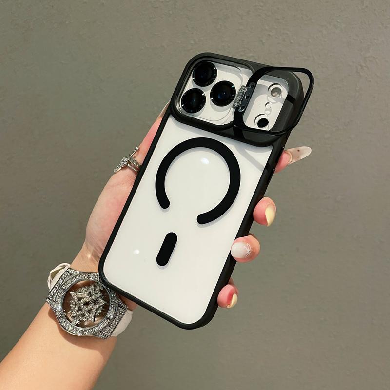 Ameigas Magnetic Clear Military-Grade Protective Phone Case
