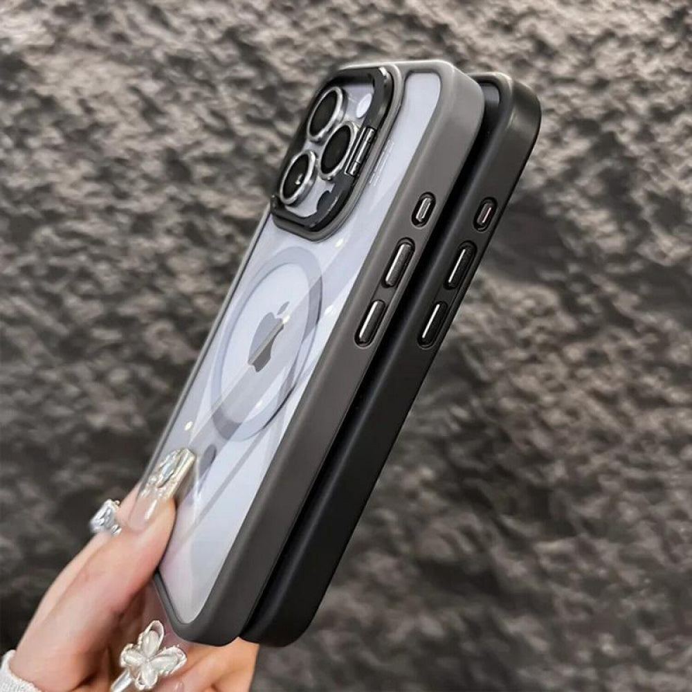 Ameigas Magnetic Clear Military-Grade Protective Phone Case